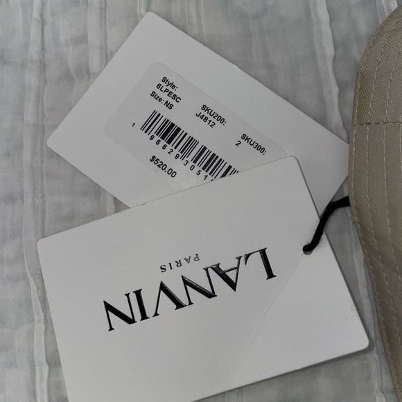 NWT LANVIN BUCKET HAT - Picture 3 of 5